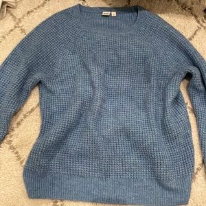 gap blue sweater